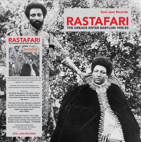 Various ‎– Rastafari (The Dreads Enter Babylon 1955-83) (2024 - UK - VG+) - USED vinyl