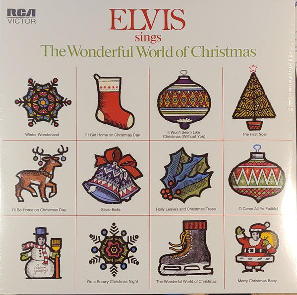 Elvis Presley – Elvis Sings The Wonderful World Of Christmas - new vinyl