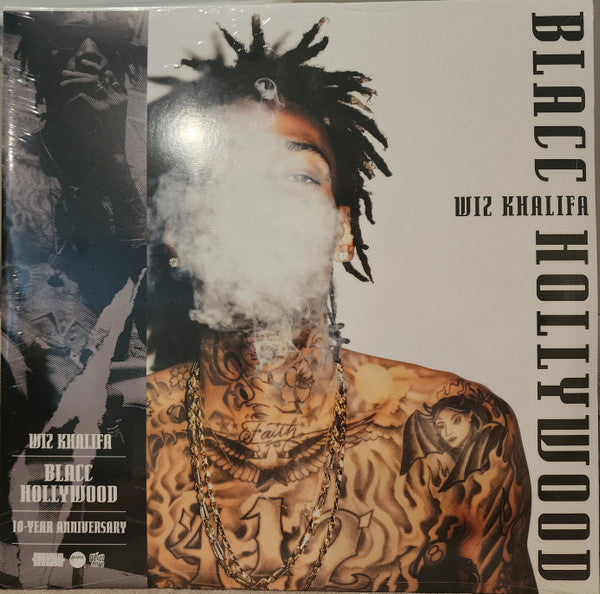 Wiz Khalifa – Blacc Hollywood (Blacc Tattoo Ink-In-Clear 2LP vinyl) - new vinyl