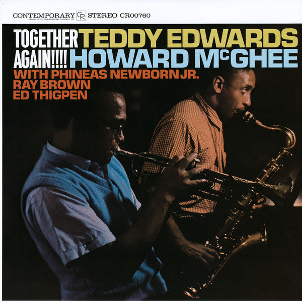 Teddy Edwards / Howard McGhee – Together Again! (2024 - Worldwide - Near Mint) - USED vinyl