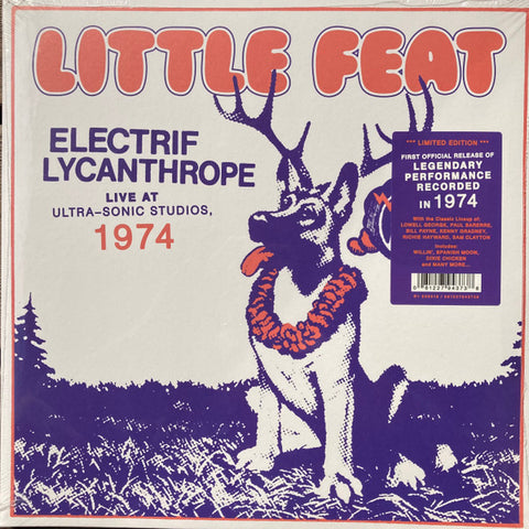 Little Feat – Electrif Lycanthrope Live At Ultra-Sonic Studios, 1974 (USA & EUR - 2022 - MINT) - USED vinyl