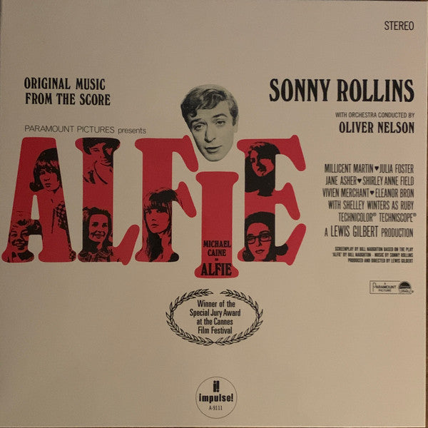 Sonny Rollins With Orchestra Conducted By Oliver Nelson – Original Music From The Score "Alfie" (2025 - Worldwide - NM) - USED vinyl