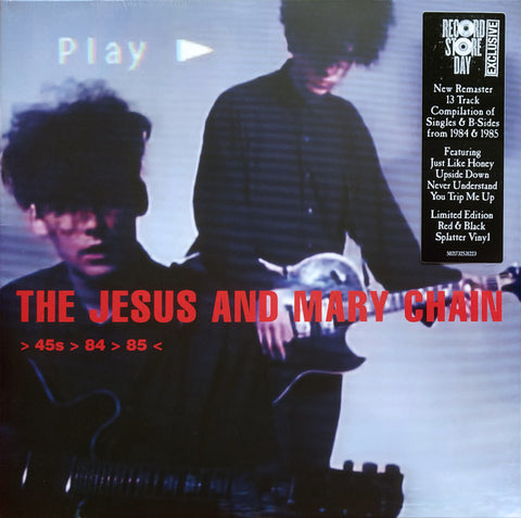 The Jesus And Mary Chain – > 45s > 84 > 85 < (RSD 2025 Red & Black Splatter Vinyl) - new vinyl