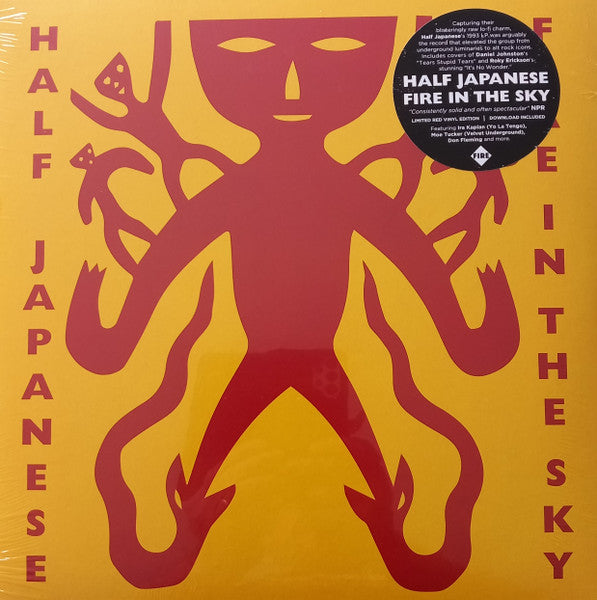 Half Japanese – Fire In The Sky (RSD 2025 Red Vinyl) - new vinyl