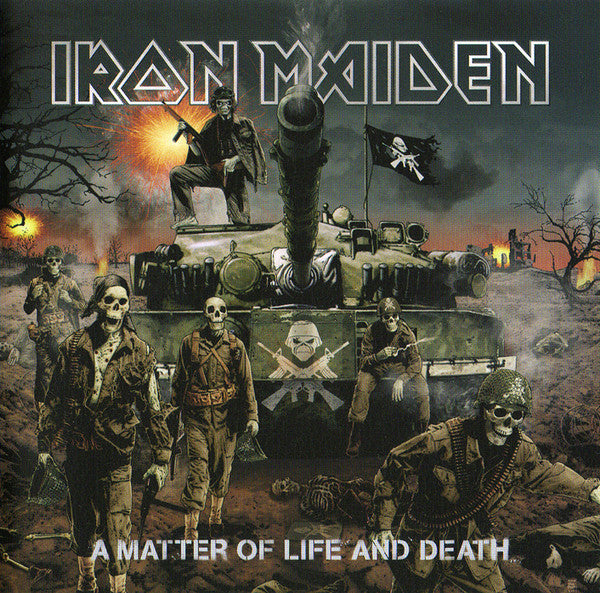 Iron Maiden – A Matter Of Life And Death (2017  - Europe - Near Mint) - USED vinyl