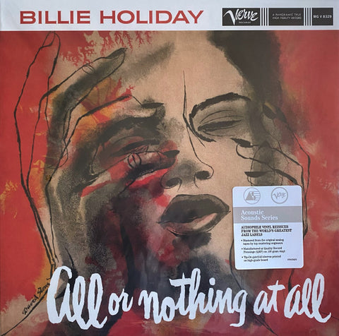 Billie Holiday – All Or Nothing At All - new vinyl