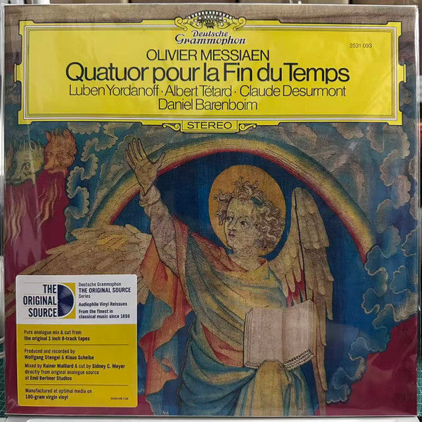 Olivier Messiaen – Quatuor Pour La Fin Du Temps - new vinyl