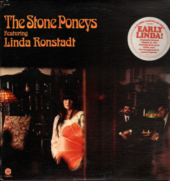 The Stone Poneys Featuring Linda Ronstadt – The Stone Poneys Featuring Linda Ronstadt (1975 - USA - VG) - USED vinyl