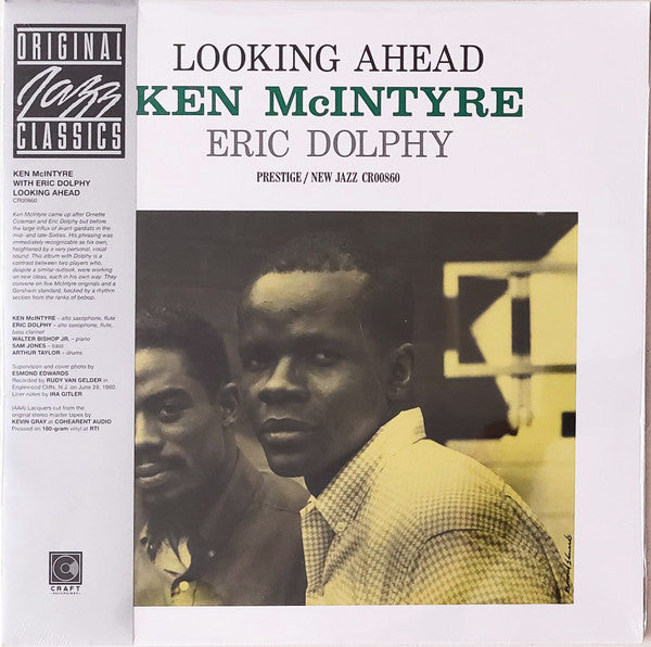 Ken McIntyre With Eric Dolphy – Looking Ahead (2025 - Worldwide - NM) - USED vinyl
