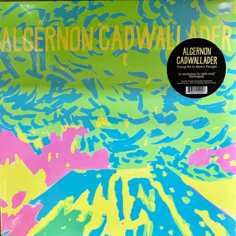 Algernon Cadwallader – Trying Not To Have A Thought - new vinyl