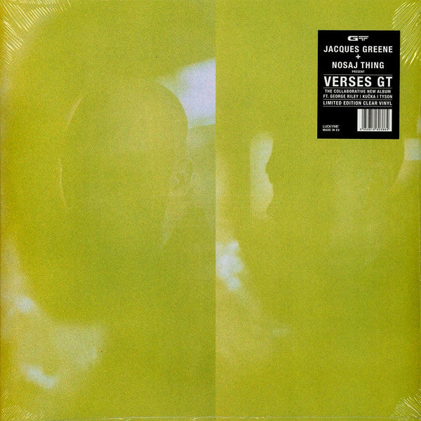 Jacques Greene + Nosaj Thing Present Verses GT – Verses GT (LTD clear vinyl) - new vinyl