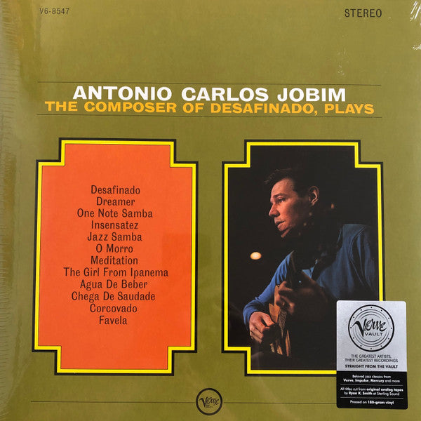 Antonio Carlos Jobim – The Composer Of Desafinado, Plays - new vinyl
