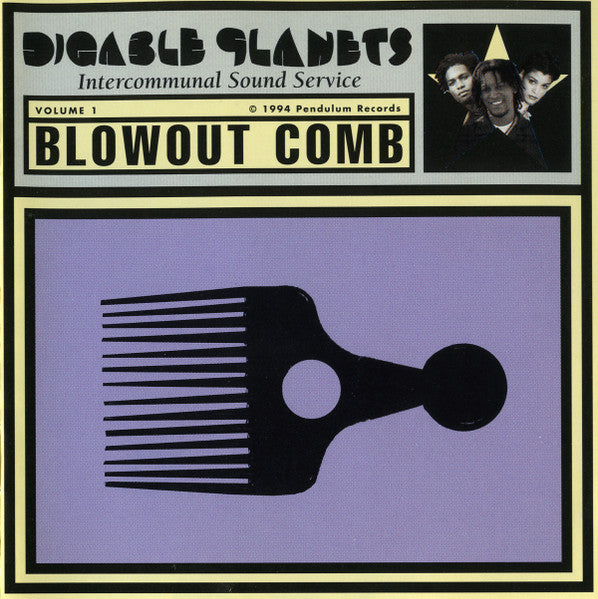 Digable Planets – Blowout Comb (2022 - USA - Blue And Gold Vinyl - VG+) - USED vinyl