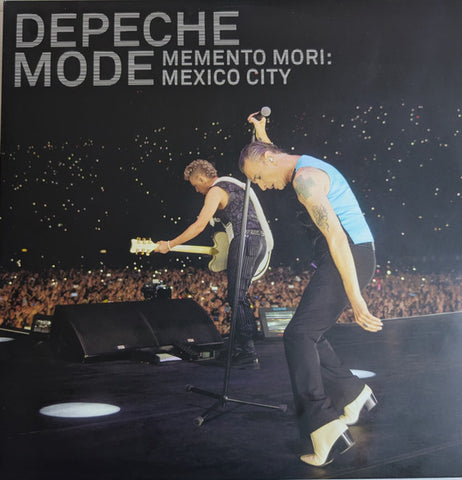 Depeche Mode – Memento Mori: Mexico City (2025 - USA & Canada - LTD 4LP Blue Vinyl - MINT) - USED vinyl