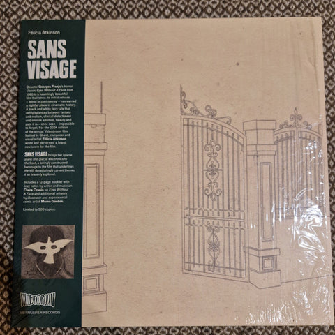 Félicia Atkinson – Sans Visage - new vinyl