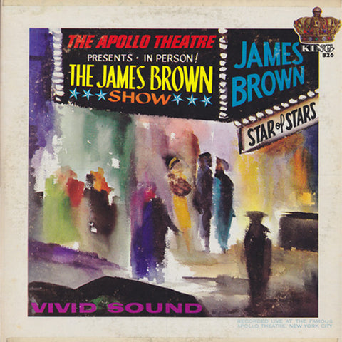 James Brown – Live At The Apollo (1963 - CAN - VG+ - MONO) - USED vinyl