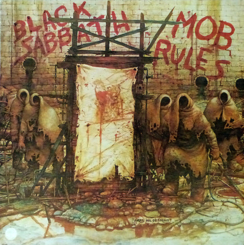 Black Sabbath – Mob Rules (1981 - CAN - G+) - USED vinyl