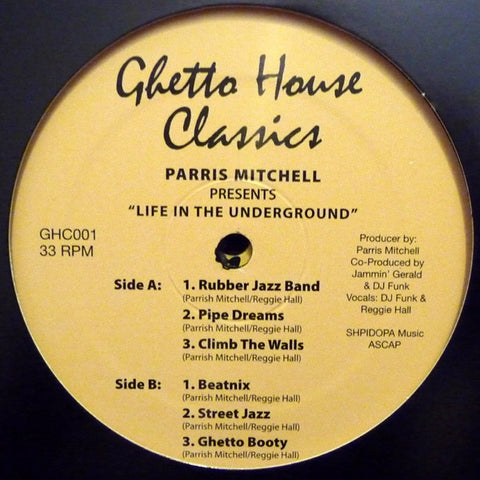 Parris Mitchell – Life In The Underground (2012 - USA - 12" - VG+) - USED vinyl