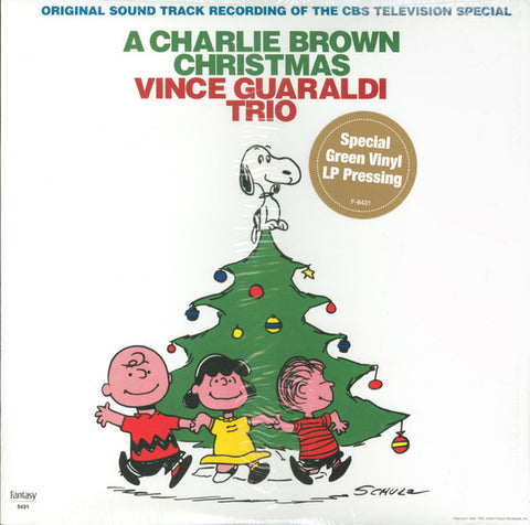 Vince Guaraldi Trio – A Charlie Brown Christmas (2012 - USA - Green Vinyl - Near Mint) -  USED vinyl