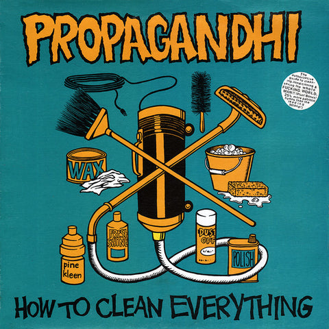 Propagandhi - How To Clean Everything (2013 - USA - VG) - USED vinyl