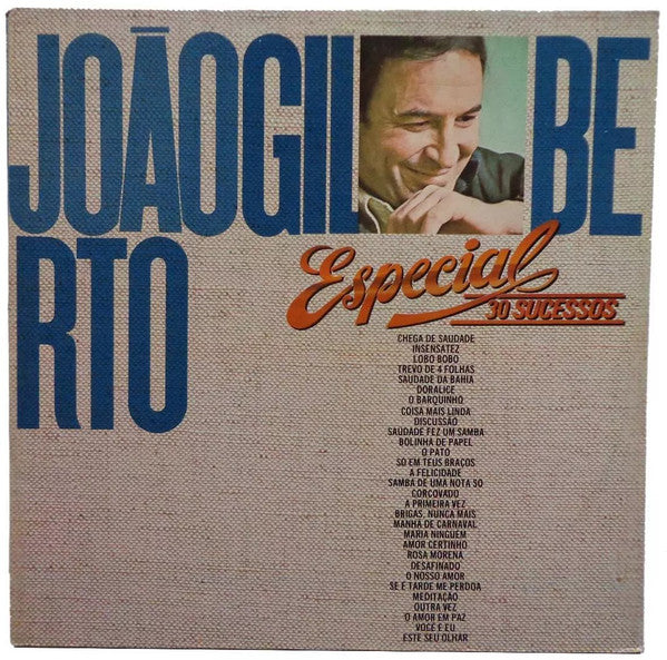 João Gilberto – Especial 30 Sucessos (Reissue - Brazil - VG+) - USED vinyl