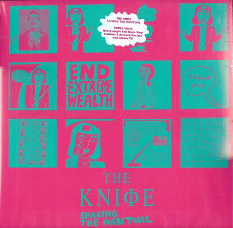 The Kniφe – Shaking The Habitual (USA & CAN - 2013 - VG+) - USED vinyl