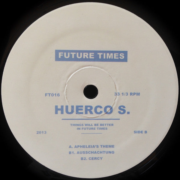 Huerco S. – Apheleia's Theme (2013 - USA - VG) - USED vinyl