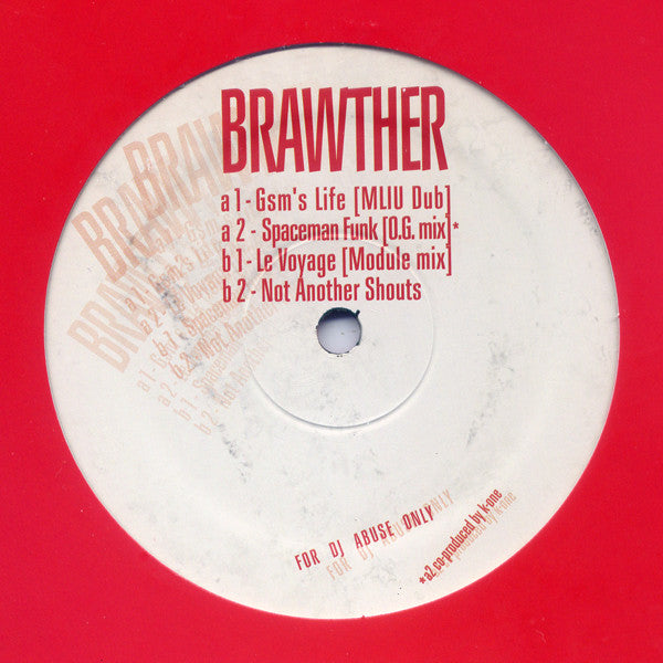 Brawther – Untitled (2013 - USA - VG - 12") - USED vinyl