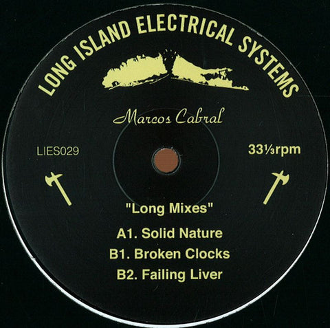 Marcos Cabral – Long Mixes (2013 - USA - VG+) - USED vinyl
