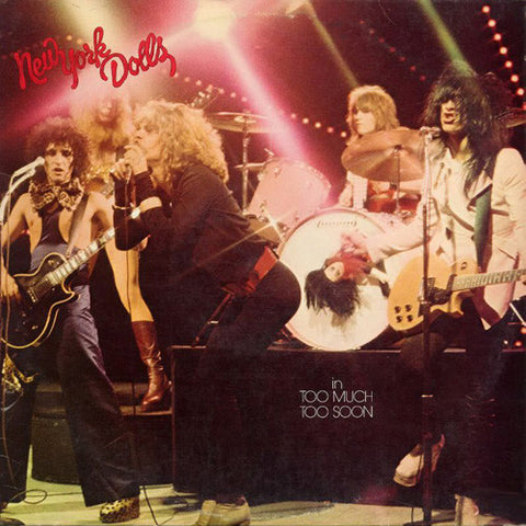 New York Dolls - In Too Much Too Soon (1974 - Canada - VG) - USED vinyl