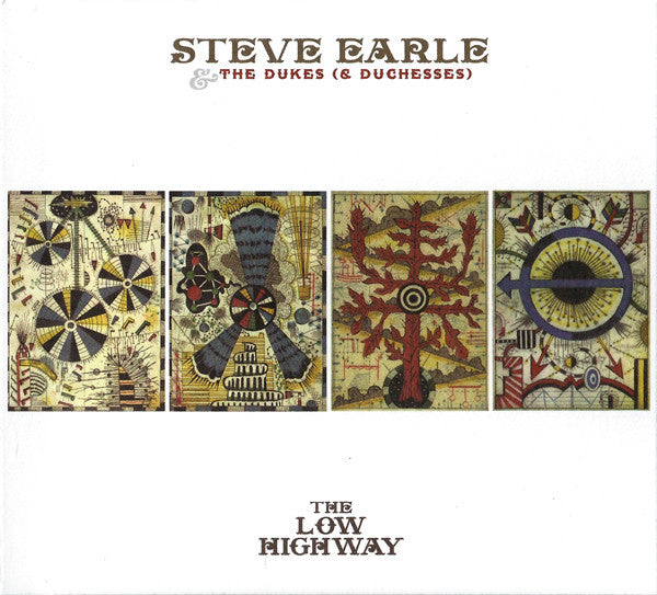 Steve Earle & The Dukes (& Duchesses) – The Low Highway (2013 - USA - G+) - USED vinyl