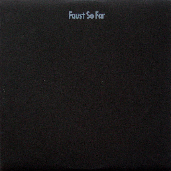 Faust – So Far (1972 - UK - VG-) - USED vinyl