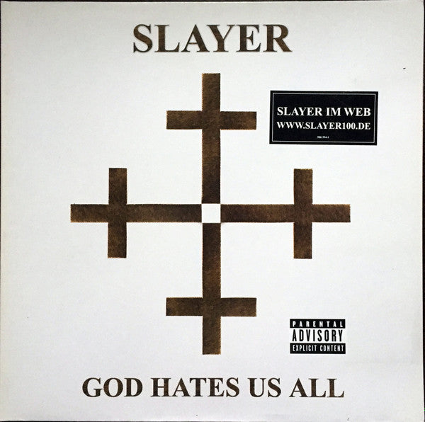 Slayer – God Hates Us All - new vinyl