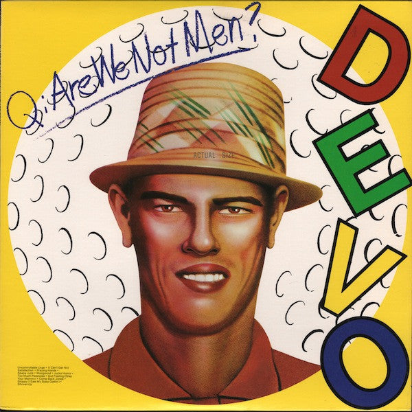 Devo – Q: Are We Not Men? A: We Are Devo! (1978 - Canada - VG+) - USED vinyl