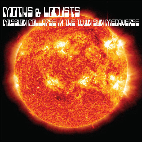 Moths & Locusts – Mission Collapse In The Twin Sun Megaverse (2013 - Canada - 180g Orange Vinyl - VG+) - USED vinyl