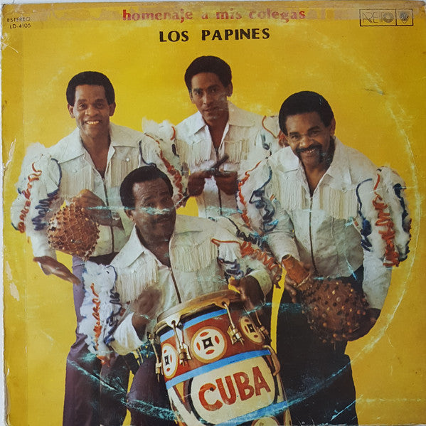 Los Papines – Homenaje A Mis Colegas (LATE 80'S PRESS - CUBA - VG+) USED vinyl