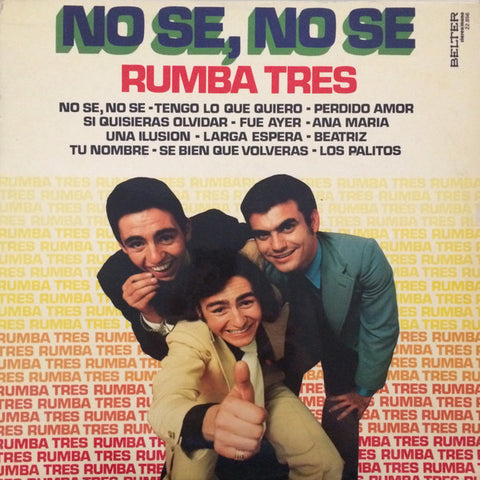 Rumba Tres – No Se, No Se (1974 - Spain - VG+) - USED vinyl