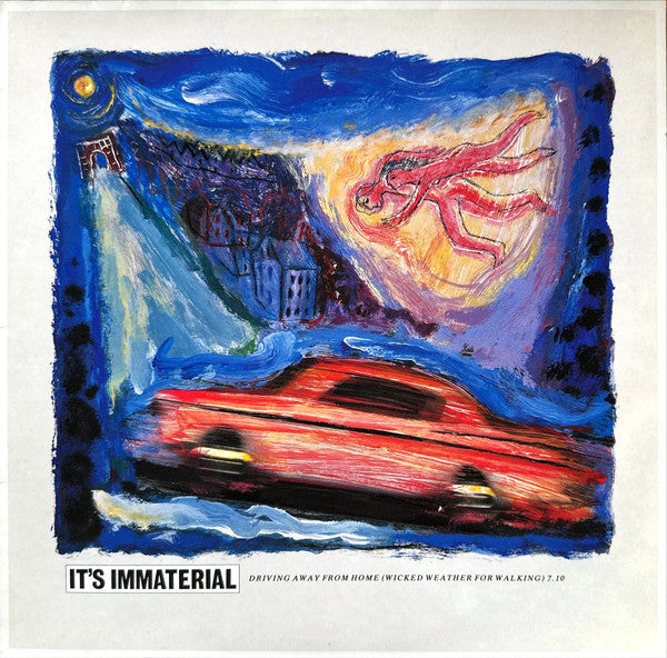 It's Immaterial – Driving Away From Home (Wicked Weather For Walking) (1986 - EUR - VG+) - USED vinyl