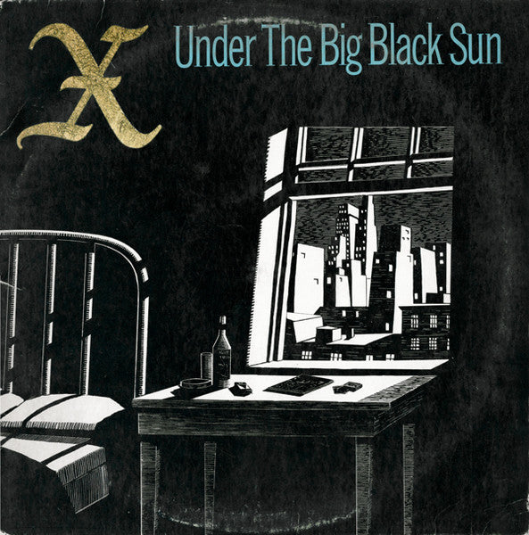 X – Under The Big Black Sun (1982 - USA - VG) - USED vinyl
