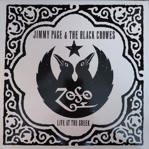 Jimmy Page & The Black Crowes – Live At The Greek (2019 - USA - 3LP - VG++) - USED vinyl