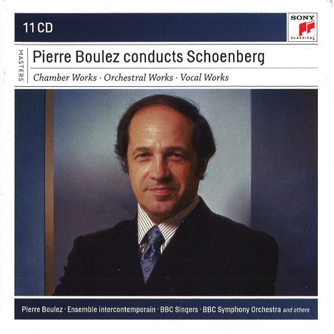 Arnold Schoenberg / Pierre Boulez – Pierre Boulez Conducts Schoenberg (2013 - EUROPE - 11CD Bonxset - VG) - USED CD