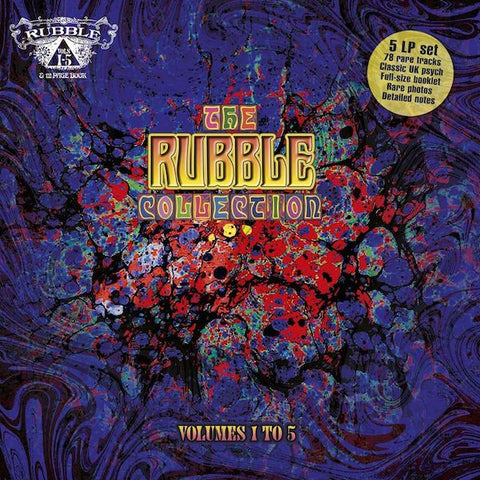 Various – The Rubble Collection Volumes 1-5 (2012 - UK - VG+) - USED vinyl