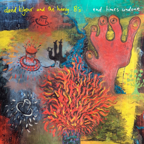David Kilgour And The Heavy 8's - End Times Undone (2014 - USA - Randomly Mixed Coloured Vinyl - Near Mint) - USED vinyl