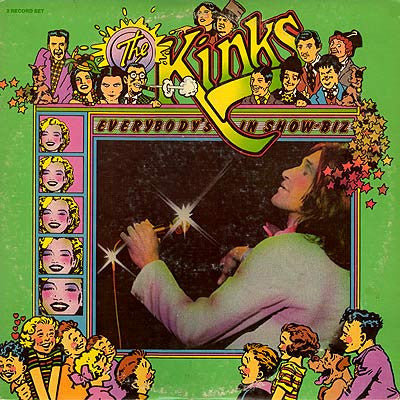 The Kinks - Everybody's In Showbiz Everybody's A Star (Canada, G+) - USED vinyl