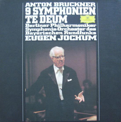 Anton Bruckner - 9 Symphonien / Te Deum (GER - REI - VG+) - USED vinyl