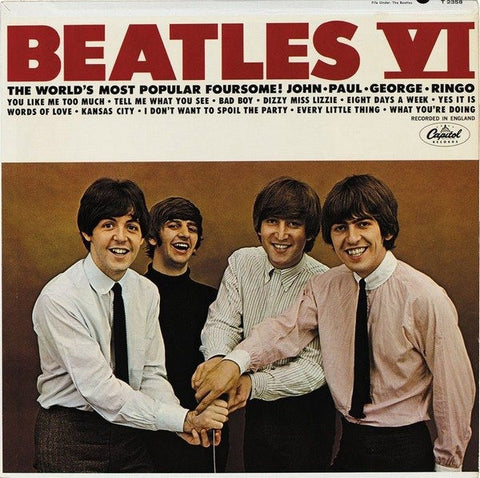The Beatles - The Beatles VI (1965 - USA - VG++) - USED vinyl