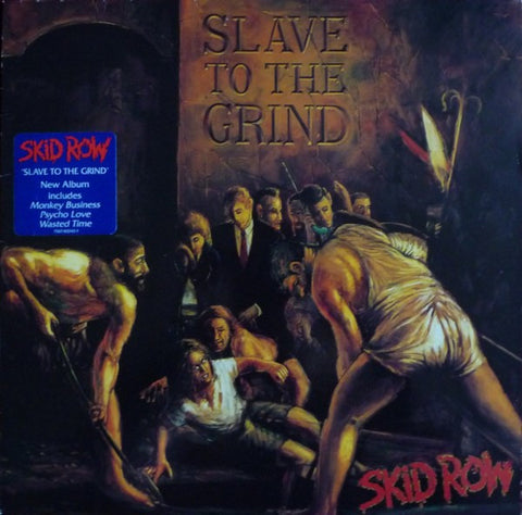 Skid Row – Slave To The Grind (1991 - CAN - VG) - USED vinyl