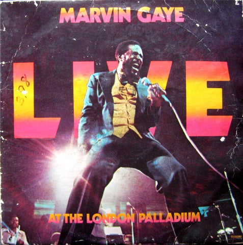 Marvin Gaye – Live At The London Palladium (1977 - USA - VG+) - USED vinyl