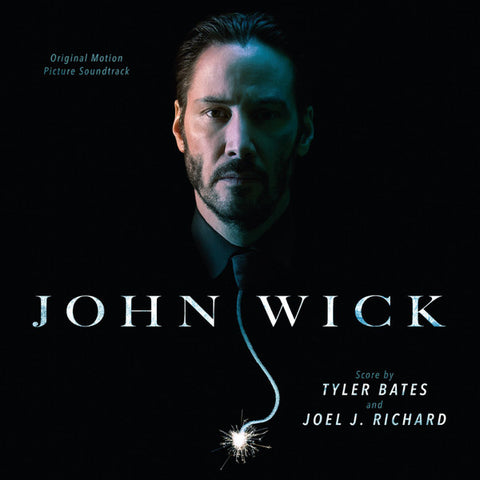 Tyler Bates And Joel J. Richard – John Wick (Original Motion Picture Soundtrack) (2016 - USA - Gunmetal Marble Grey Vinyl - VG) - USED vinyl