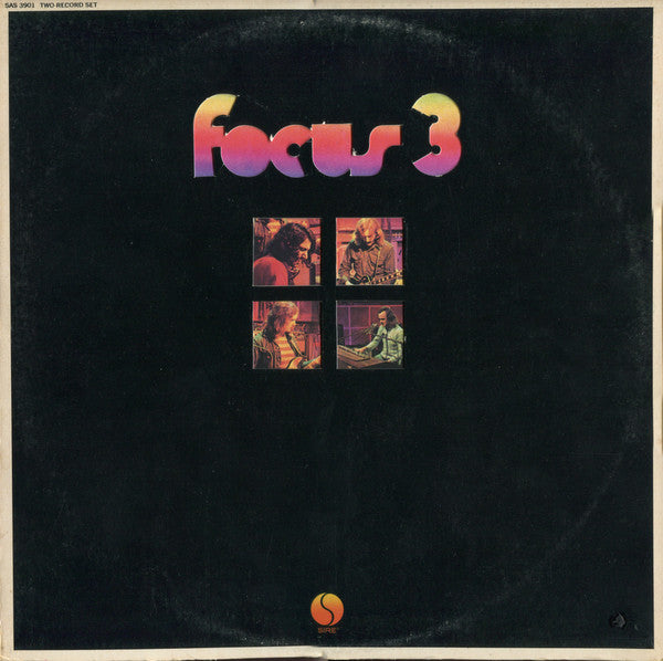 Focus – Focus 3 (1972 - USA - VG+) - USED vinyl